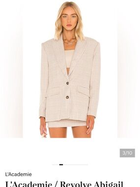 NWT L'Academie Abigail Blazer.